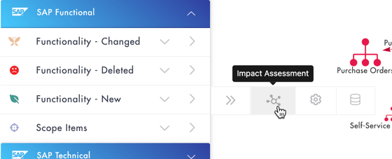 Impact assess changes in FusionGraph