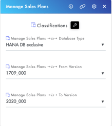 Classify the Fiori Apps you will use