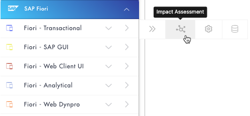 Impact assess business processes in FusionGraph